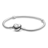 Pulsera Pandora Moments Broche De Corazón Heart Original