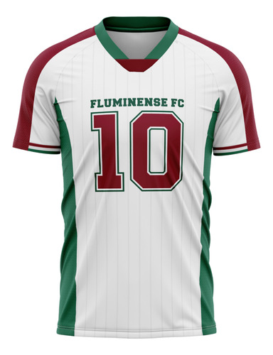 Camisa Braziline Fluminense Lacture Masculina - Branco