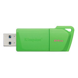 Memoria Flash Usb Kingston De 64 Gb 3.2 Exodia M Verde Verde