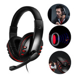 Fone De Ouvido Headphone Microfone Ps4 X-one Pc Celular P3