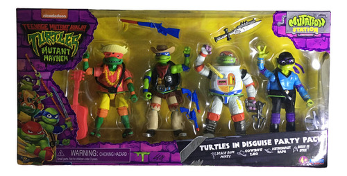  Mutant Mayhem Tmnt Tortugas Ninja In Disguise Party Pack