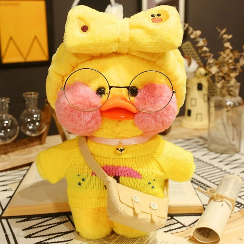 Peluche Lalafanfan Pato 30cm Kawaii Envio Gratis