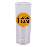 30 Copos Long Drink Transparente Com Sua Logo, Ideia E Arte