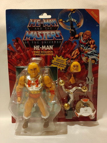 Motu Origins He Man Puño Boleador Masters Of The Universe 