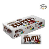 M & M's Chocolate Blanco Singles Tamaño De Caramelo 1,41 Onz
