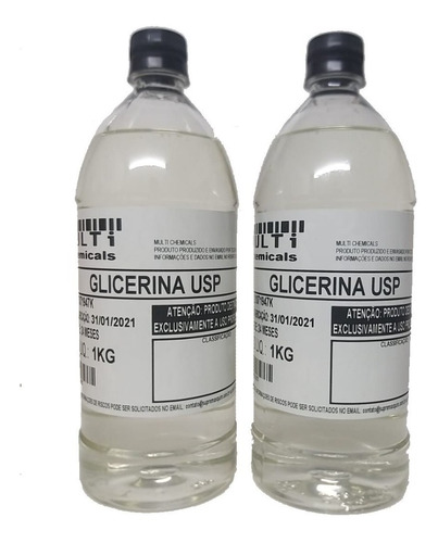 Glicerina Branca Bi-destilada Usp - 2kg