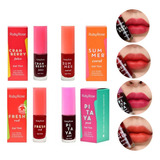 Gel Tint Ruby Rose Tinta Labial Hialuronico D-phantenol Color Summer Coral