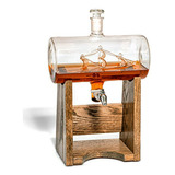 Decantador De Whisky Bourbon - Dispensador De Licor De 1150 