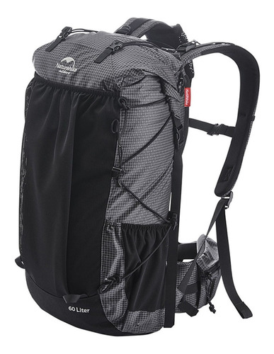 Mochila De Senderismo 60l + 5l Negro