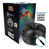 Caixa Rede Cat5e Blindado 200 Metros 100% Cobre Homologado