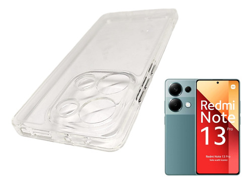 Funda Forro Case Transparente Para Redmi Note 13 Pro 4g