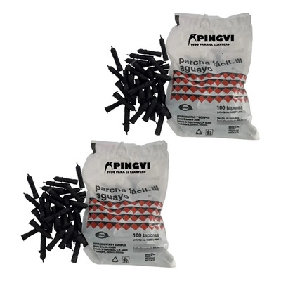 2 Bolsa 100 Pz Parche Tapon Para Reparacion De Llantas Full | MercadoLibre