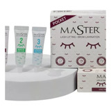 Kit Master Lash Lifiting Cílios E Sobrance Master Pocket 7g