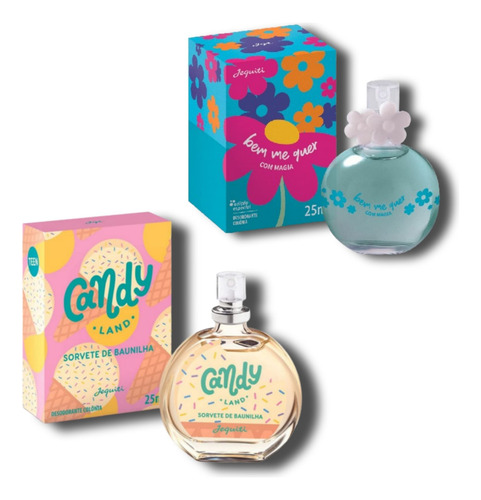 Kit Feminino Com 2 Perfumes De 25ml Cada - Jequiti