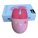 Mouse Inalambrico Mofii M3dm De Colores Color Rosa