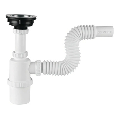Céspol P\u002Ffregadero C\u002Fcontracanasta 1-1\u002F2' Foset 49506 Color Blanco | MercadoLibre
