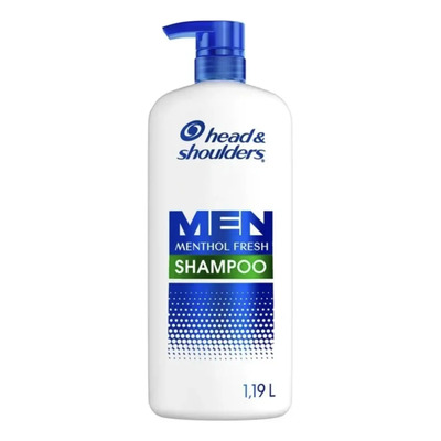Shampoo Head & Shoulders Men Mentol Fresh 1.19 L | MercadoLibre
