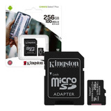 Memoria Microsd Kingston Canvas Select Plus 256gb 100mb/s