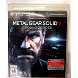 Metal Gear Solid V Ground Zeroes Ps3 * Playstation 3 *