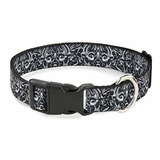 Collar Gato Calavera Rompefácil 8-12  0.5  Gris Negro