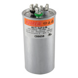 Huarew Condensador Redondo De Arranque Dual De 60+7.5 Uf ±6%