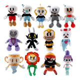 Figura De Peluche Cuphead Devil Boss King Dice, 13 Pieza [u]