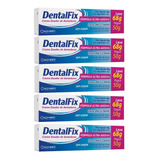 Dentalfix Fixador De Dentadura L 68g P 50g Kit 5 Unidades