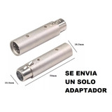 Adaptadores Conectores De Dmx 3 Pins Hembra A 5 Pin Macho#31