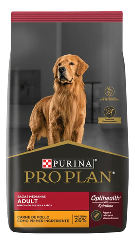 Proplan Adulto Complete Optihealth Razas Medianas 10 Kg