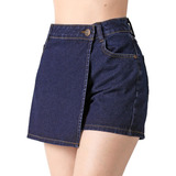 Falda Mezclilla Moda Casual Short A6315003a