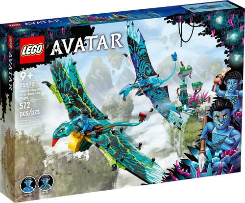 Lego Avatar- Primer Vuelo En Banshee De Jake Y Neytiri 75572 Cantidad De Piezas 572 Versión Del Personaje Avatar