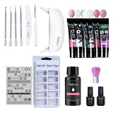 Kit Polygel Uñas Por Organic Nails + Training