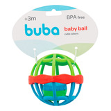 Brinquedo Bebe Buba Ball Macio Leve Divertido Com Chocalho