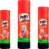 Cola Bastão Henkel Pritt Cola Bastao 3 Tamanhos De 110g - Kit  De 3 Unidades - 110