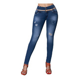 Jeans Mujer Pantalón Colombiano Mezclilla Strech Push  Up 22
