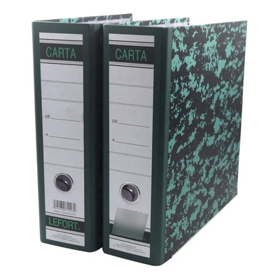 Archivador Carpeta Registrador Lefort Tamaño Carta 2 Piezas | MercadoLibre