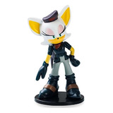 Boneco Figure Sonic Prime Netflix Articulado Rebel Rouge