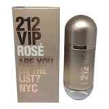 Perfume 212 Vip Rose Edp 80 Ml - Original 