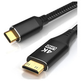 Cable Usb C A Mini Hdmi De 5 Pies, Cable 4k De Alta Velocida