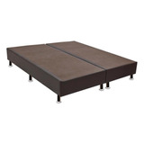 Base Sommier Corino Marrom Casal (138x188x23) - Ortobom