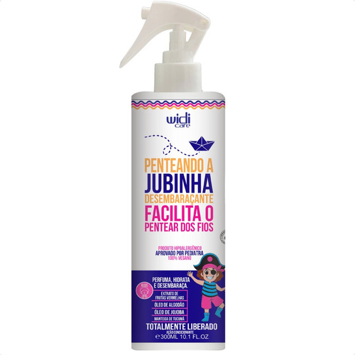 Penteando A Jubinha Spray Desembaraçante 300ml - Widi Care