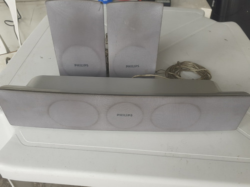 3 Caixas Som Home Theater Philips Hts3450 Sem Os Conectores