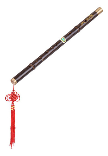 Profissional Preto Bambu Dizi Flauta Tradicional Artesanal C