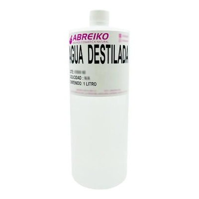 Agua Destilada 1 Litro | MercadoLibre