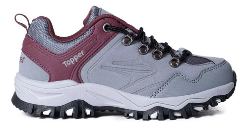 Zapatillas Topper Gondor Iii Gris Niño Reforzada Deportiva