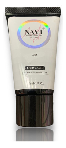 Acrygel Navi 30ml 01 Via Lactea Poligel Para Esculpidas