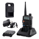 Handy Baofeng Uv-5r 8w Bibanda Con Linterna + Manos Libres 