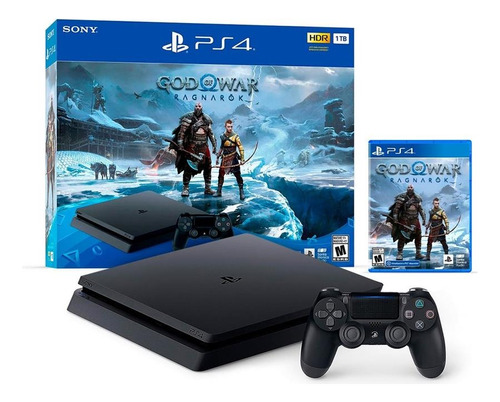 Consola Sony Playstation 4 1tb Incluye God Of War Ragnarok