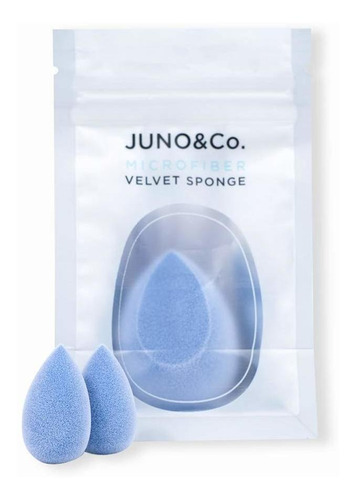 Esponjas Para Maquillaje Juno & Co. Doble Capa, Set De 3