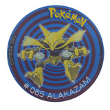 Mousepad De Tazo Pokemon De Modelo #065 Alakazam